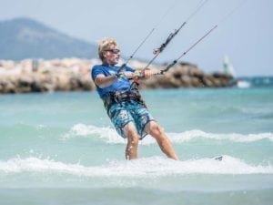 Clase de prueba de Kitesurf Mallorca