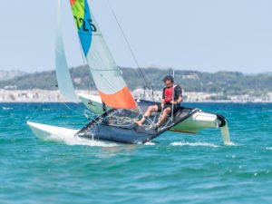 Private Lesson Initiation Catamaran Improvement in Majorca for children