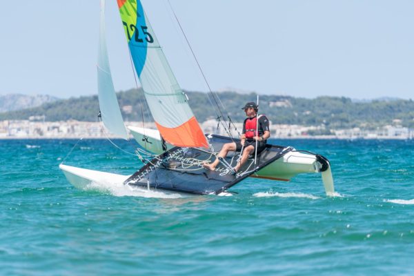 Private Lesson Initiation Catamaran Improvement in Majorca for children