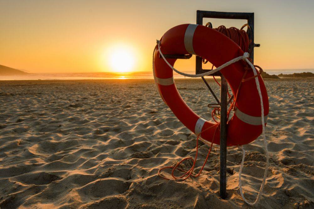 Los socorristas de Playa de Muro